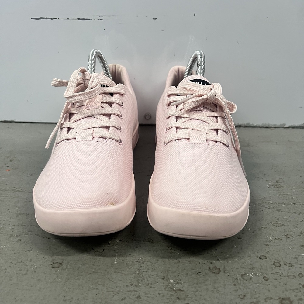 NOBULL Canvas Trainers Pink Womens Size 7 Lightweight Minamalist Gym Shoes - Picture 6 of 11